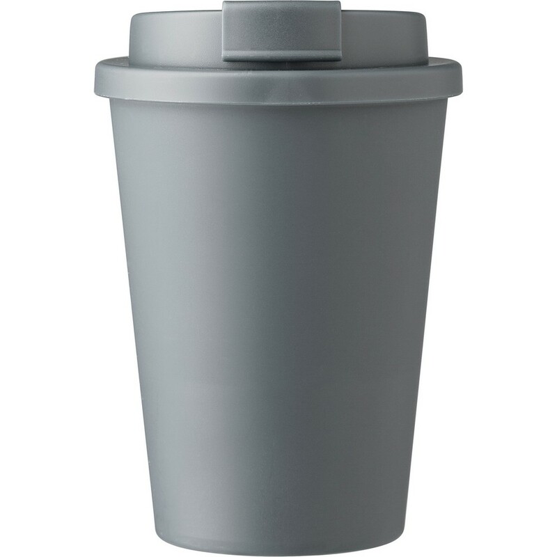 Kubek podrozny 350 ml V1528-19 - szary