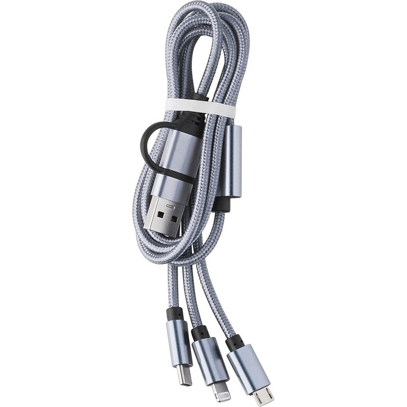 Kabel do ladowania V1563-32 - srebrny