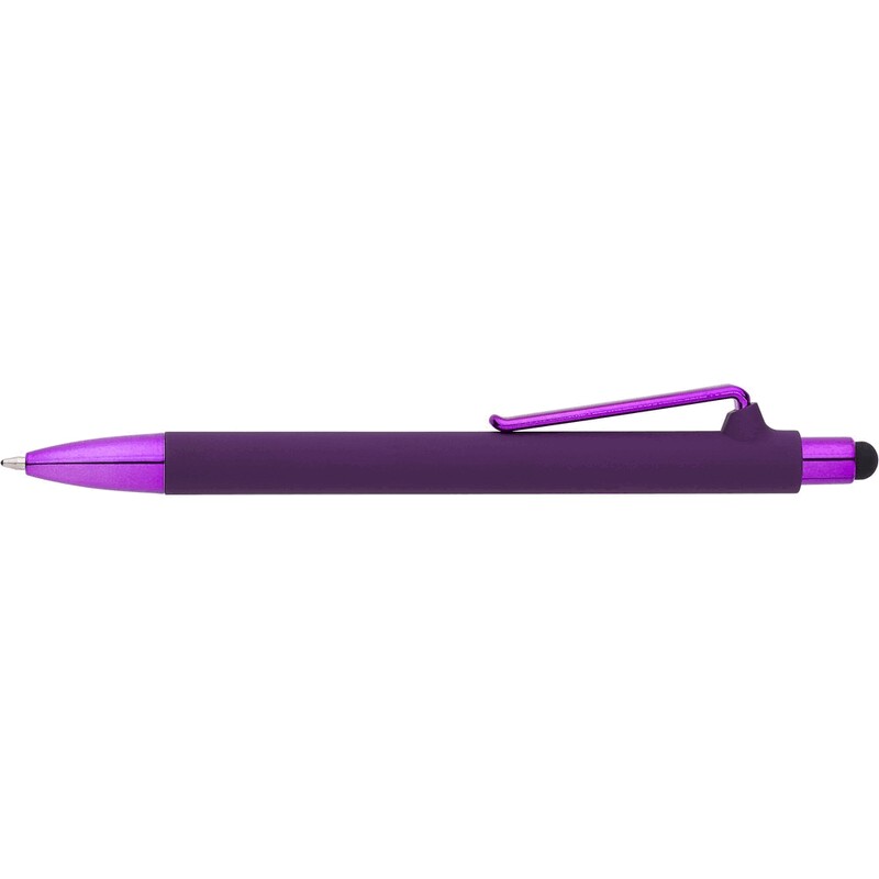 Dlugopis, touch pen V1565-13 - fioletowy