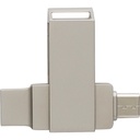 Pamiec USB 64 GB V1720-32 - srebrny