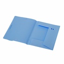 Teczka na dokumenty ok. A4 ze słomy pszenicznej V2047-11 - niebieski