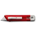 Noz do tapet z mechanizmem zabezpieczajacym V5633-05 - czerwony