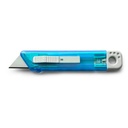Noz do tapet z mechanizmem zabezpieczajacym V5633-23 - blekitny