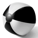 Dmuchana pilka plazowa V6338/A-03 - czarny