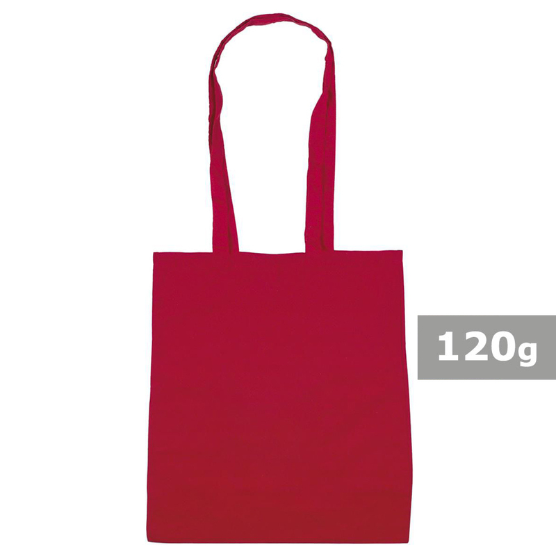 Torba bawełniana na zakupy V2150-05 - czerwony