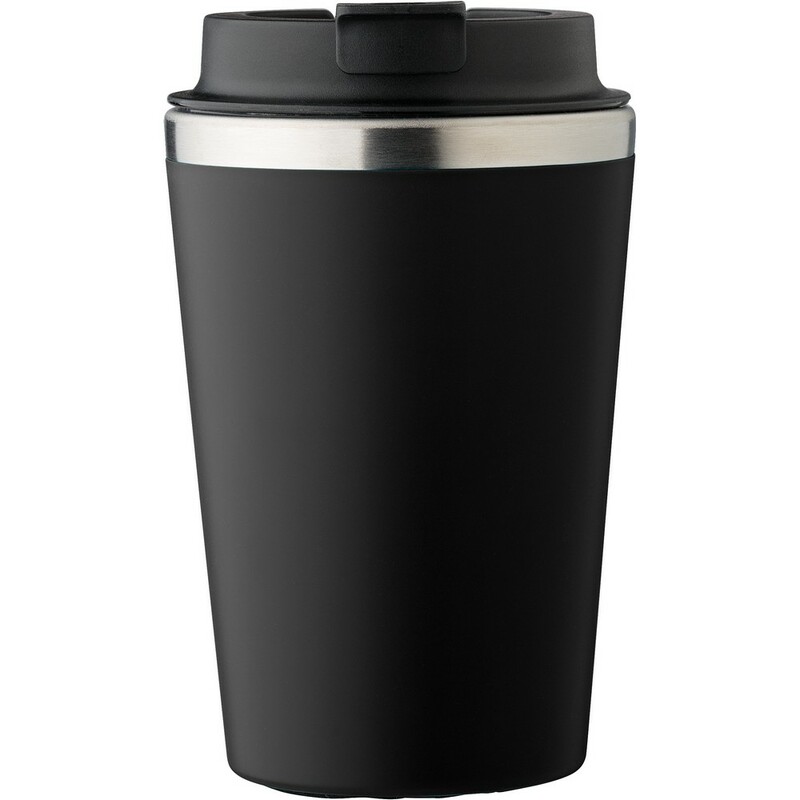 Kubek podrozny 350 ml V2233-03 - czarny