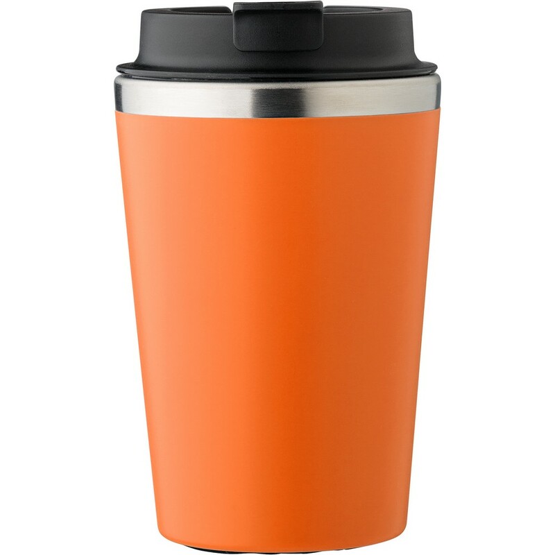 Kubek podrozny 350 ml V2233-07 - pomaranczowy