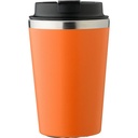 Kubek podrozny 350 ml V2233-07 - pomaranczowy