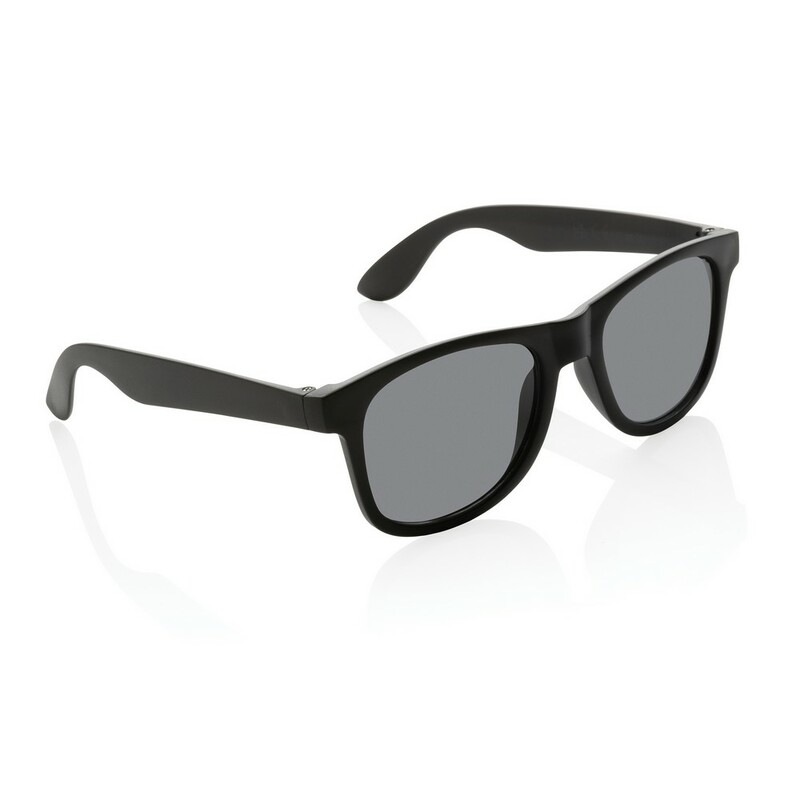 Okulary przeciwsloneczne, PP z recyklingu P453.891 - czarny