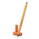 Bambusowy długopis 2 w 1, "wieczny" ołówek | Mikayla V2244-07 - pomarańczowy