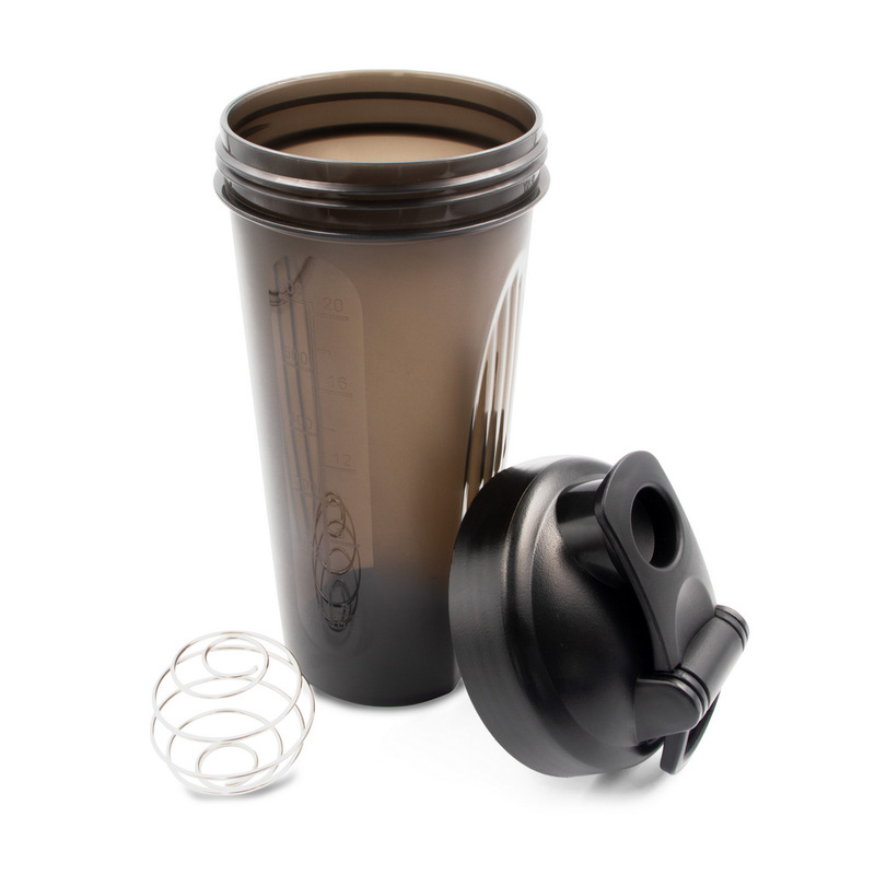 Butelka sportowa 750 ml, shaker | Urelles VA102-03 - czarny