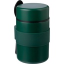 Termiczny pojemnik na żywność 460 ml z łyżeczką VA135-06 - zielony