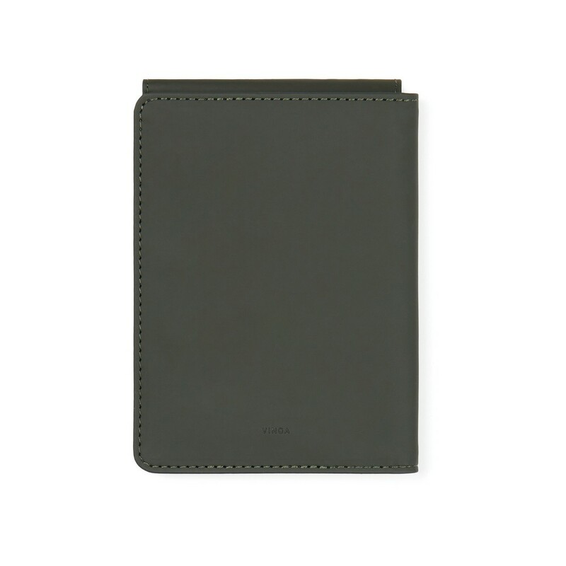 Etui na paszport, ochrona RFID VG586-06 - zielony