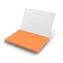 Elektrostatyczne karteczki samoprzylepne | Rolly VA126-07 - pomarańczowy