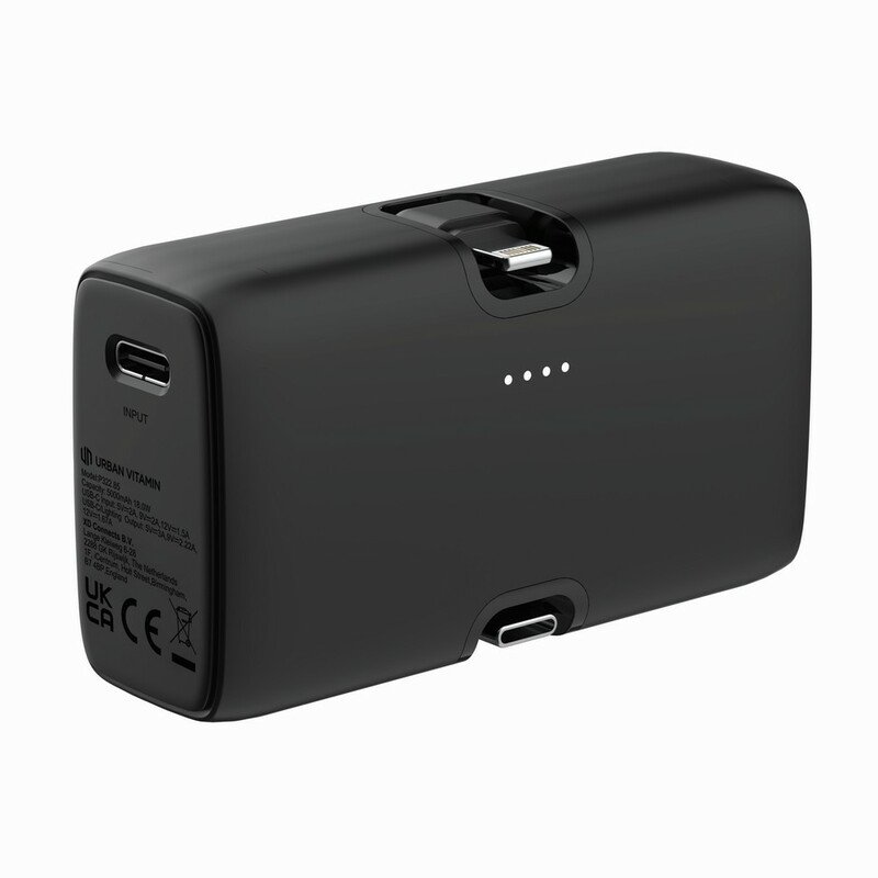 Power bank 5000 mAh Urban Vitamin Los Angeles P322.8501 - czarny