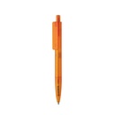 Geometryczny dlugopis z PC z recyklingu X3 Frosted P611.3308 - pomaranczowy