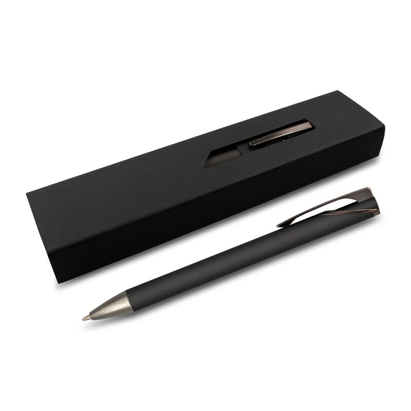 Długopis w etui | Joziah VA051-19 - szary