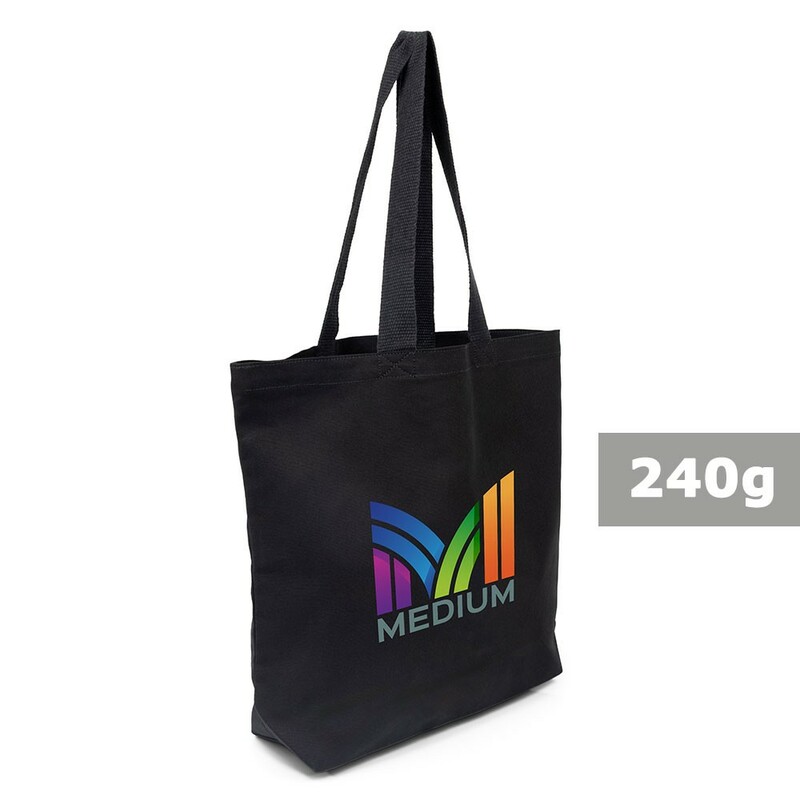 Torba bawełniana na zakupy | Ornell VA088-03 - czarny