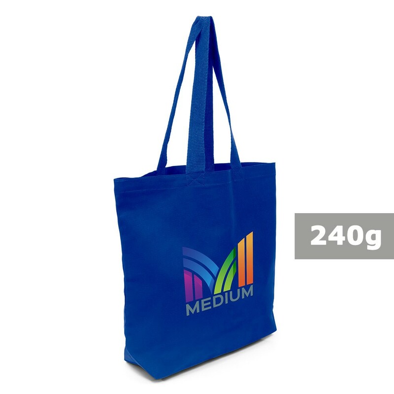 Torba bawełniana na zakupy | Ornell VA088-04 - granatowy