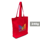 Torba bawelniana na zakupy | Ornell VA088-05 - czerwony