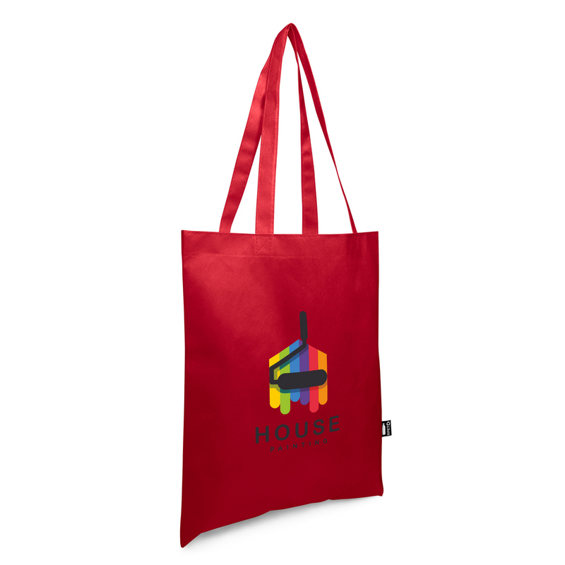 Torba RPET na zakupy | Rokia VA128-05 - czerwony