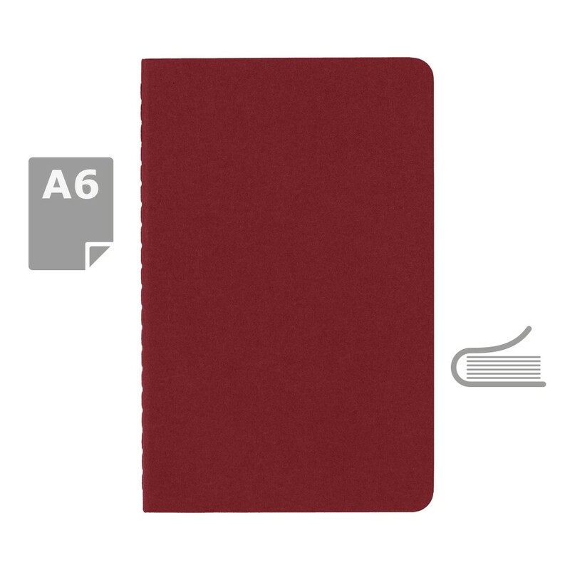 Zeszyt MOLESKINE Cahier Journal ok. A6 VM021-05 - czerwony
