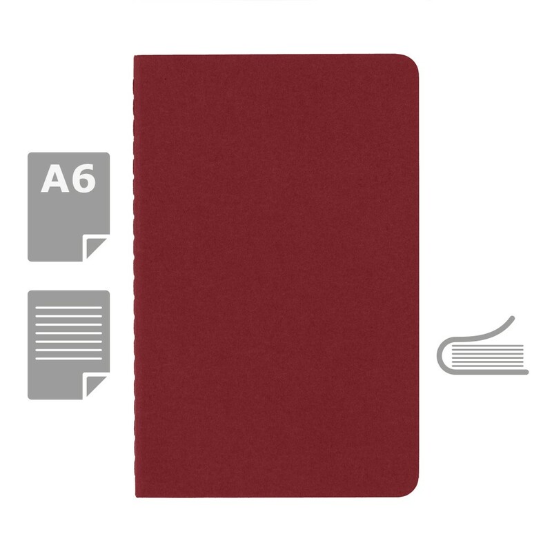 Zeszyt MOLESKINE Cahier Journal ok. A6 VM023-05 - czerwony