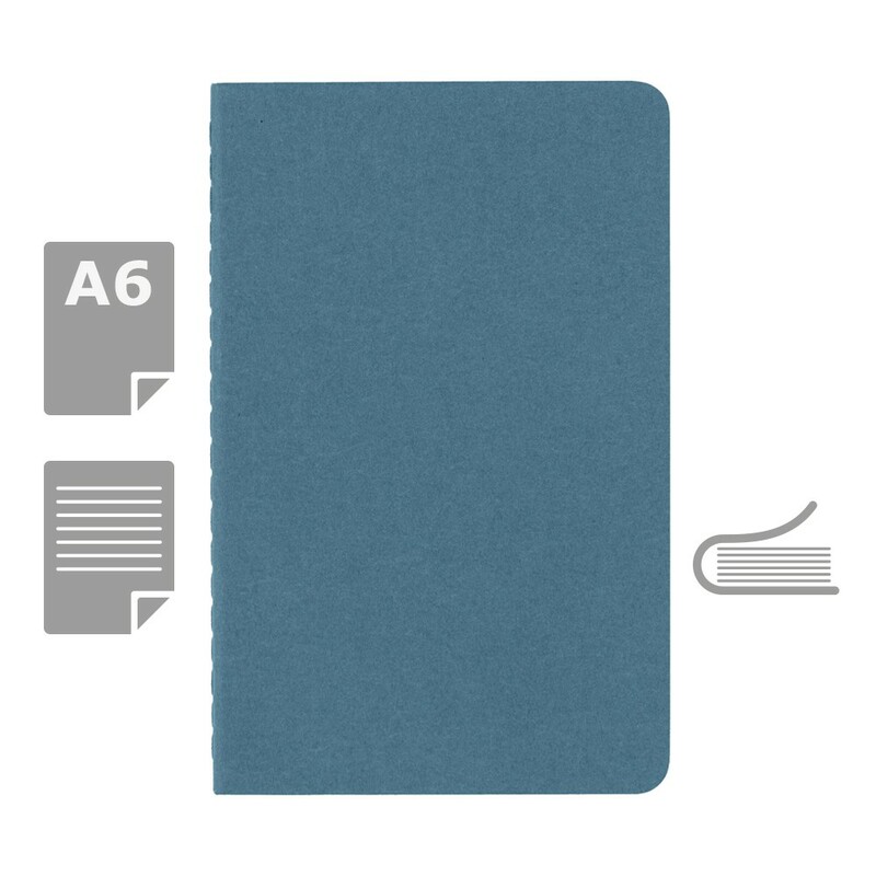 Zeszyt MOLESKINE Cahier Journal ok. A6 VM023-23 - blekitny