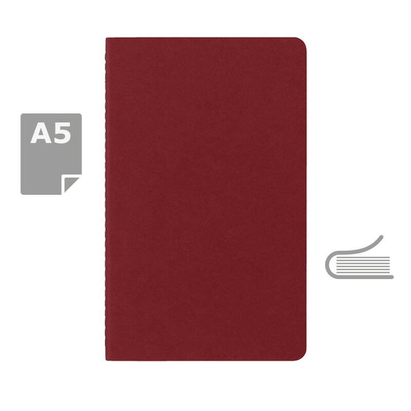 Zeszyt MOLESKINE Cahier Journal ok. A5 VM024-05 - czerwony