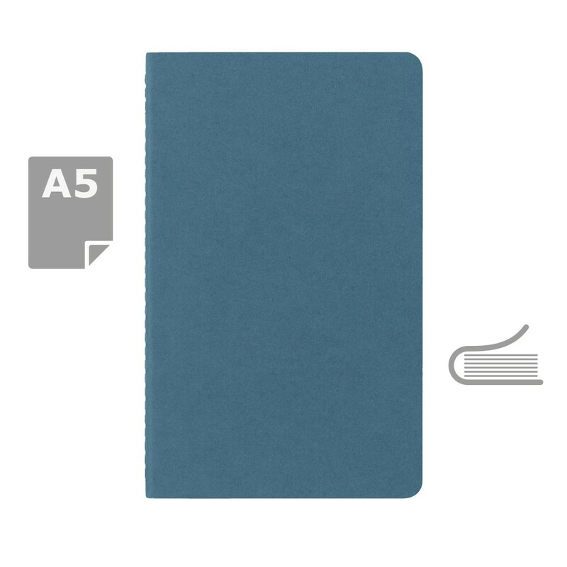 Zeszyt MOLESKINE Cahier Journal ok. A5 VM024-23 - blekitny