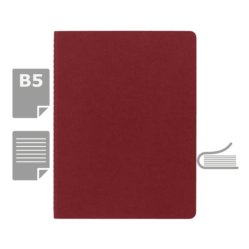 Zeszyt MOLESKINE Cahier Journal ok. B5 VM040-05 - czerwony