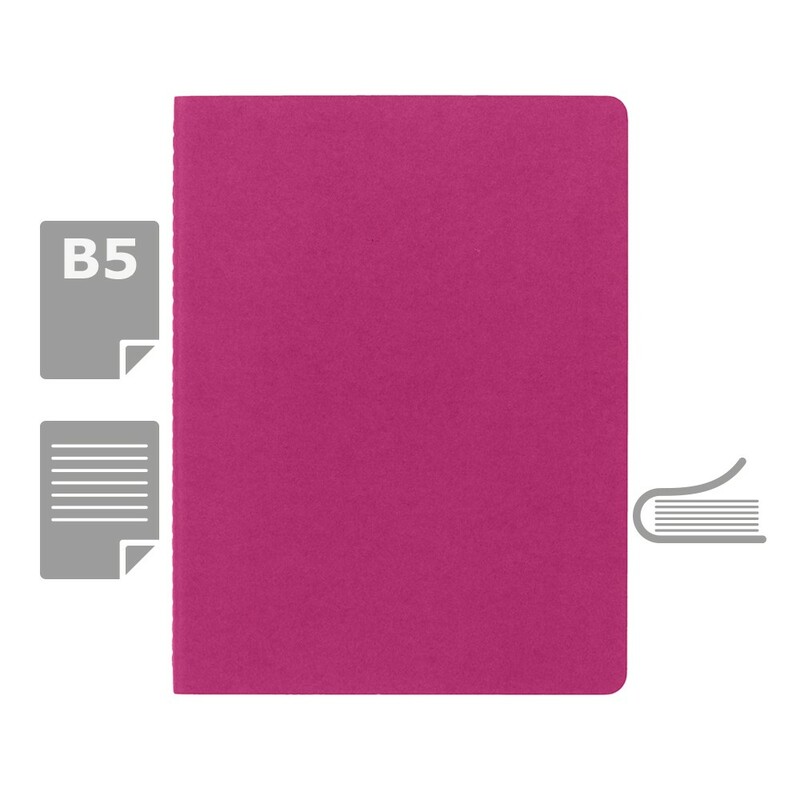 Zeszyt MOLESKINE Cahier Journal ok. B5 VM040-31 - fuksja