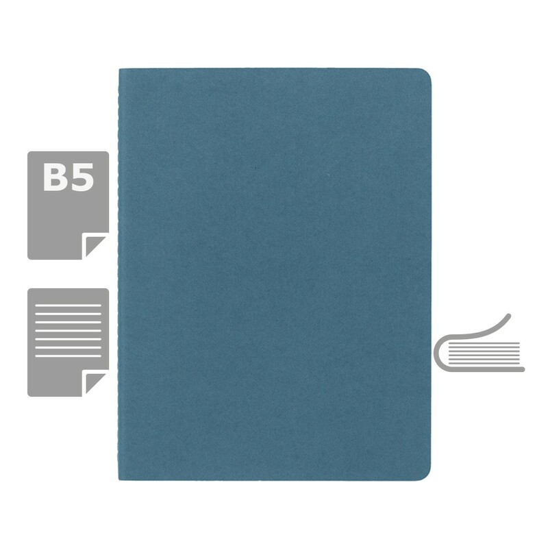 Zeszyt MOLESKINE Cahier Journal ok. B5 VM040-23 - blekitny