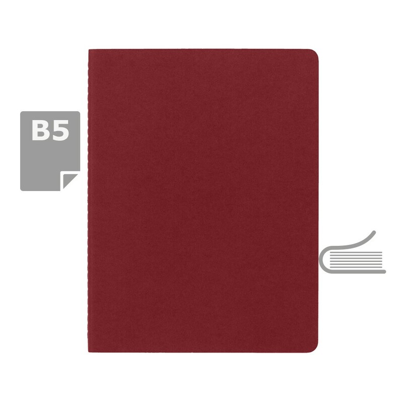 Zeszyt MOLESKINE Cahier Journal ok. B5 VM041-05 - czerwony