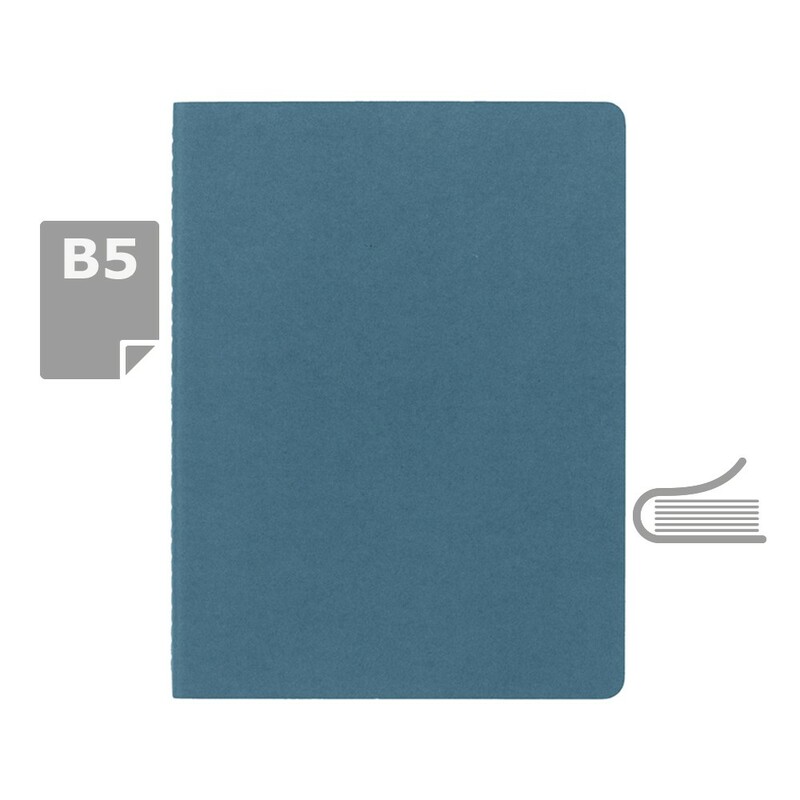 Zeszyt MOLESKINE Cahier Journal ok. B5 VM041-23 - blekitny