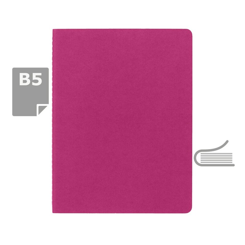 Zeszyt MOLESKINE Cahier Journal ok. B5 VM041-31 - fuksja