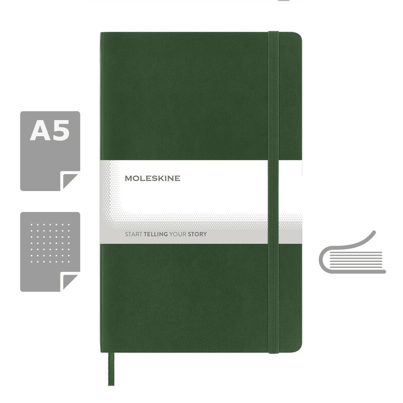 MOLESKINE Notatnik ok. A5 VM300-25 - khaki