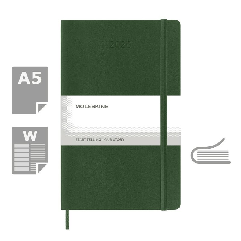 Kalendarz MOLESKINE VM398-25/2026 - khaki