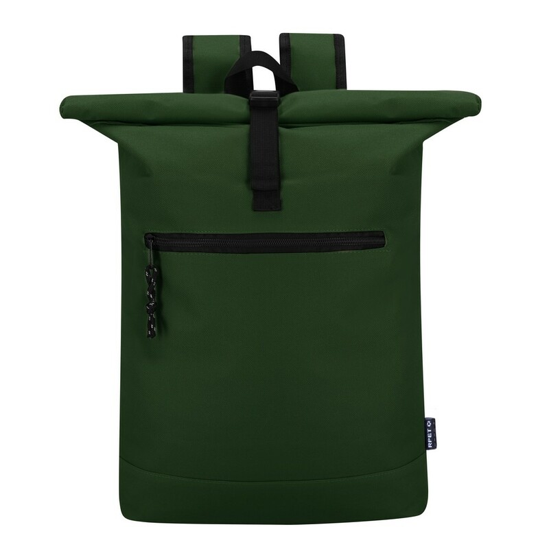 Zwijany plecak na laptopa 15" z RPET VA332-25 - khaki