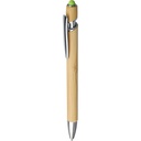 Bambusowy dlugopis, touch pen VA442-06 - zielony