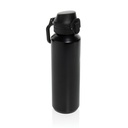 Butelka sportowa 600 ml Via P437.5001 - czarny