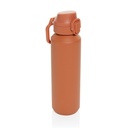 Butelka sportowa 600 ml Via P437.5008 - pomaranczowy
