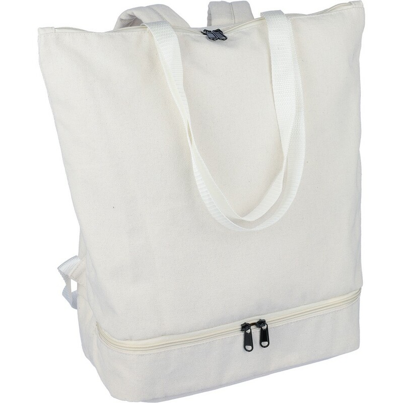 Plecak, torba na ramie VA859-20 - bezowy