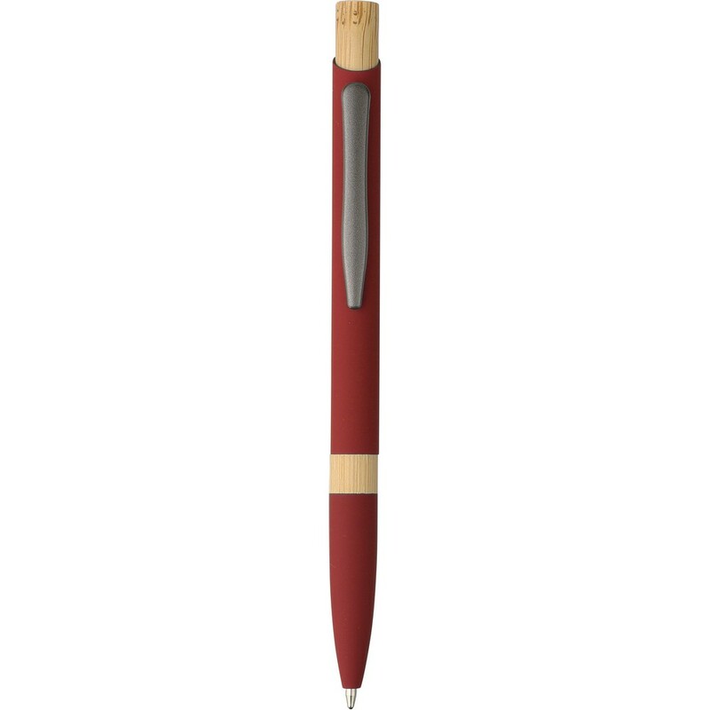 Dlugopis z aluminium z recyklingu VA894-12 - burgund