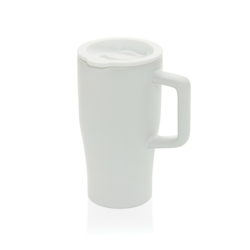 Ceramiczny kubek podrozny 490 ml P437.2203 - white