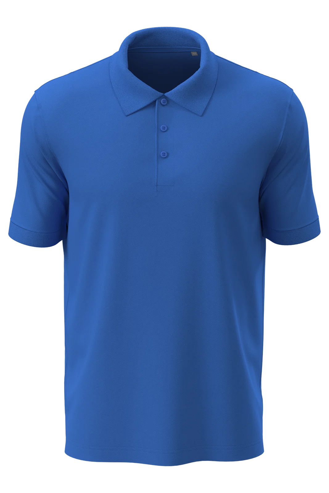 Koszulka Polo Meska Klasyczna Bawelniana S9060 - Bright Royal