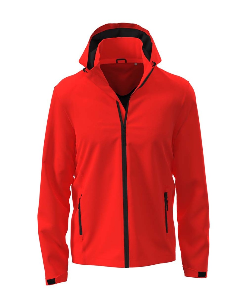 Męska kurtka softshell S5440 - Scarlet Red