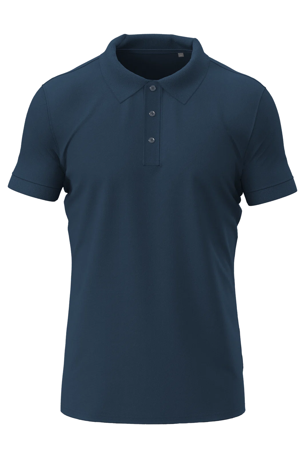 Koszulka Polo Meska Stretch S9640 - Navy Blue