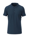 Koszulka Polo Meska Stretch S9640 - Navy Blue