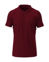 Koszulka Polo Meska Stretch S9640 - Bordeaux